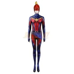 Captain Marvel Carol Danvers HD Printed Cosplay Suit -Simcosplay Outlet Store j23024ga 0017 1
