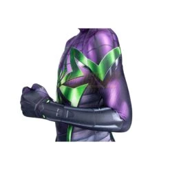 Kids Halloween Gift Spiderman Miles Morales Purple Reign Cosplay Suit -Simcosplay Outlet Store j23029ga kid 0005 021a0647