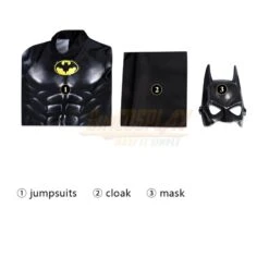 Kids Halloween Batman Cosplay Costume Michael Keaton Edition -Simcosplay Outlet Store j23031ba kid 0000