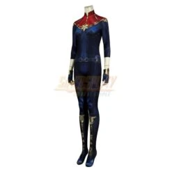 Captain Marvel 2 Carol Danvers Printed Spandex Cosplay Suit -Simcosplay Outlet Store j23034ga 0018 2