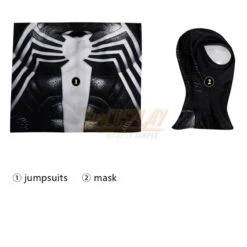 Venom Printed Cosplay Suit Black Spiderman Costumes For Halloween -Simcosplay Outlet Store j23035fa 0000