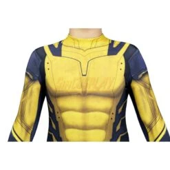 Kids Wolverine Cosplay Costume Deadpool 3 Wolverine Printed Suit -Simcosplay Outlet Store j23037fa kid 0005 021a5515