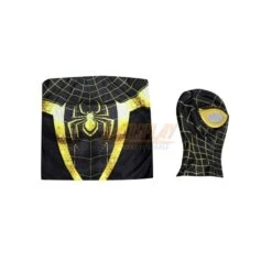Spider-man Miles Morales Uptown Pride Suit Gold Printed Costume -Simcosplay Outlet Store j23044fa 0000 021a3283