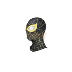 Spider-man Miles Morales Uptown Pride Suit Gold Printed Costume -Simcosplay Outlet Store j23044fa 0001 021a3281