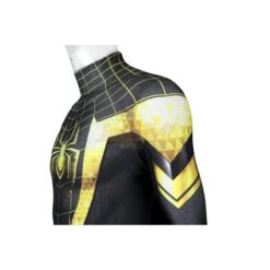 Spider-man Miles Morales Uptown Pride Suit Gold Printed Costume -Simcosplay Outlet Store j23044fa 0006 021a3274