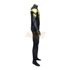 Spider-man Miles Morales Uptown Pride Suit Gold Printed Costume -Simcosplay Outlet Store j23044fa 0013 021a3267