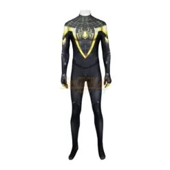 Spider-man Miles Morales Uptown Pride Suit Gold Printed Costume -Simcosplay Outlet Store j23044fa 0015 021a3265