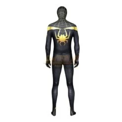 Spider-man Miles Morales Uptown Pride Suit Gold Printed Costume -Simcosplay Outlet Store j23044fa 0016 021a3264
