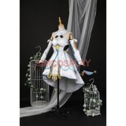 Genshin Impact Lumine Cosplay Costume Lumine White Skirt 23 Genshin Impact Lumine Cosplay Costume Lumine White Skirt -Simcosplay Outlet Store jpac4783 0016 021a2890