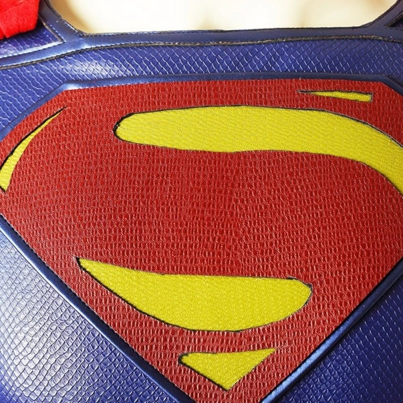 JL Super Heros Clark Cosplay Costume Leather Edition Top Level 2 JL Super Heros Clark Cosplay Costume Leather Edition Top Level - Image 2