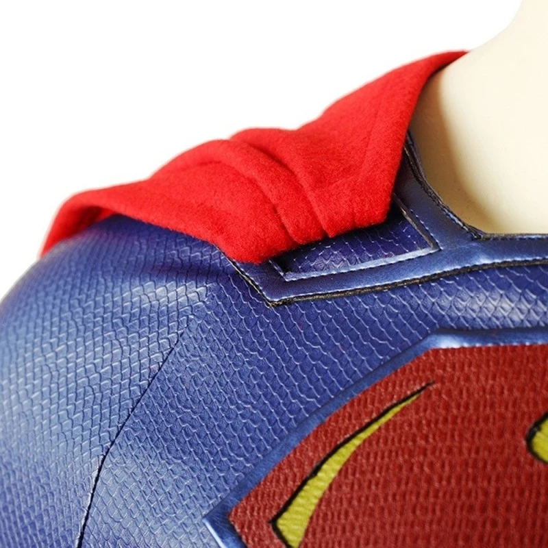 JL Super Heros Clark Cosplay Costume Leather Edition Top Level 3 JL Super Heros Clark Cosplay Costume Leather Edition Top Level - Image 3