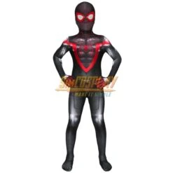 Kids Spider-man Miles Morales PS5 Cosplay Suit For Children Halloween -Simcosplay Outlet Store kids spider man miles morales ps5 cosplay suit 3