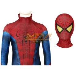 Kids The Amazing Spider-Man Peter Parker Suit HD Children Halloween Costumes -Simcosplay Outlet Store kids the amazing spider man peter parker suit 11