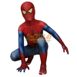 Kids The Amazing Spider-Man Peter Parker Suit HD Children Halloween Costumes -Simcosplay Outlet Store kids the amazing spider man peter parker suit 6