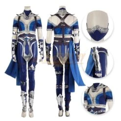 Kitana Mortal Kombat 1 Costume Leather Cosplay Suit