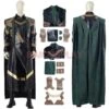 LOKI 2021 Leather Cosplay Costumes Loki Dress Up Suit Custom Size Supported