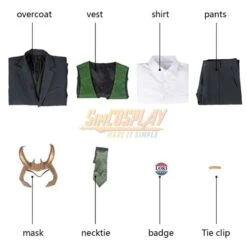 LOKI Cosplay Costumes 2021 New LOKI Cosplay Suit -Simcosplay Outlet Store loki 7