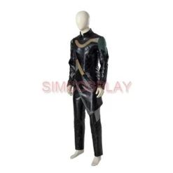 LOKI 2021 Leather Cosplay Costumes Loki Dress Up Suit Custom Size Supported -Simcosplay Outlet Store lokinewmzx 11