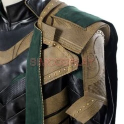 LOKI 2021 Leather Cosplay Costumes Loki Dress Up Suit Custom Size Supported -Simcosplay Outlet Store lokinewmzx 13