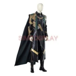 LOKI 2021 Leather Cosplay Costumes Loki Dress Up Suit Custom Size Supported -Simcosplay Outlet Store lokinewmzx 4