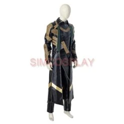 LOKI 2021 Leather Cosplay Costumes Loki Dress Up Suit Custom Size Supported -Simcosplay Outlet Store lokinewmzx 8