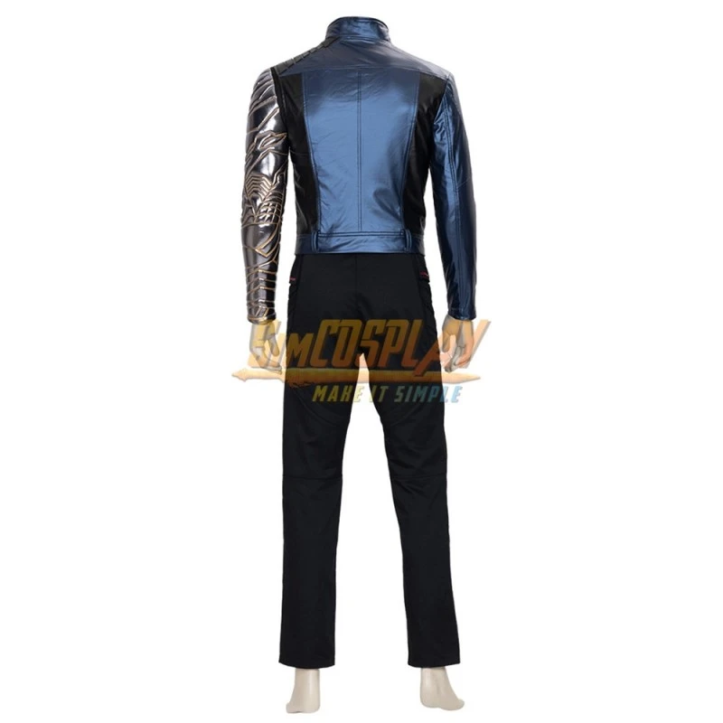 Winter Soldier Cosplay Costume The Falcon And The Winter Soldier Suit Top Level 10 Winter Soldier Cosplay Costume The Falcon And The Winter Soldier Suit Top Level - Image 10