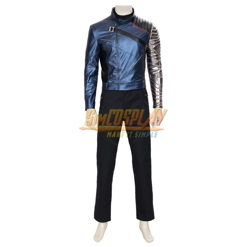 Winter Soldier Cosplay Costume The Falcon And The Winter Soldier Suit Top Level 11 Winter Soldier Cosplay Costume The Falcon And The Winter Soldier Suit Top Level - Image 11