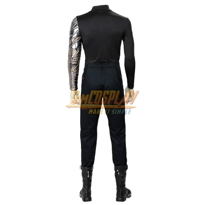 Winter Soldier Cosplay Costume The Falcon And The Winter Soldier Suit Top Level 6 Winter Soldier Cosplay Costume The Falcon And The Winter Soldier Suit Top Level - Image 6