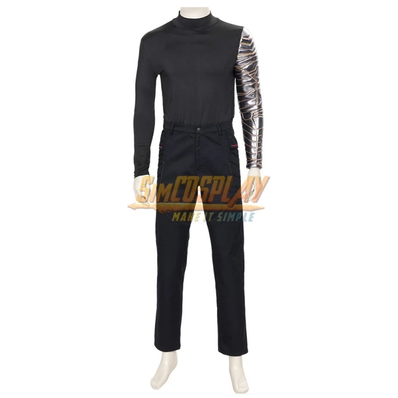 Winter Soldier Cosplay Costume The Falcon And The Winter Soldier Suit Top Level 8 Winter Soldier Cosplay Costume The Falcon And The Winter Soldier Suit Top Level - Image 8