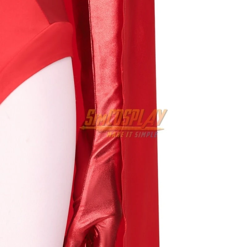 Wanda Cosplay Costume 2021 WandaVision Scarlet Witch Red Suit 8 Wanda Cosplay Costume 2021 WandaVision Scarlet Witch Red Suit - Image 8