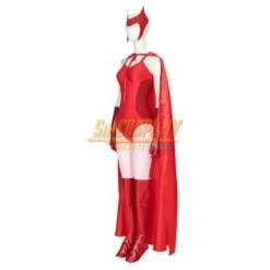 Wanda Cosplay Costume 2021 WandaVision Scarlet Witch Red Suit 23 Wanda Cosplay Costume 2021 WandaVision Scarlet Witch Red Suit -Simcosplay Outlet Store m20210371 2