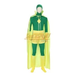 Vision Green Cosplay Costume 2021 WandaVision Edition -Simcosplay Outlet Store m20210372 1
