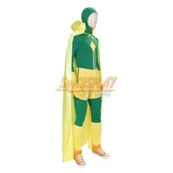 Vision Green Cosplay Costume 2021 WandaVision Edition -Simcosplay Outlet Store m20210372 7