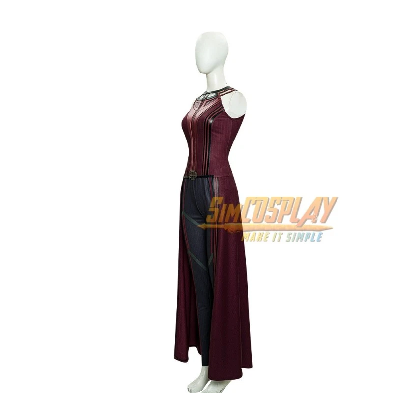 WandaVision Scarlet Witch Wanda Cosplay Costumes Top Level 18 WandaVision Scarlet Witch Wanda Cosplay Costumes Top Level - Image 18