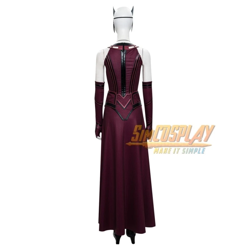 WandaVision Scarlet Witch Wanda Cosplay Costumes Top Level 10 WandaVision Scarlet Witch Wanda Cosplay Costumes Top Level - Image 10
