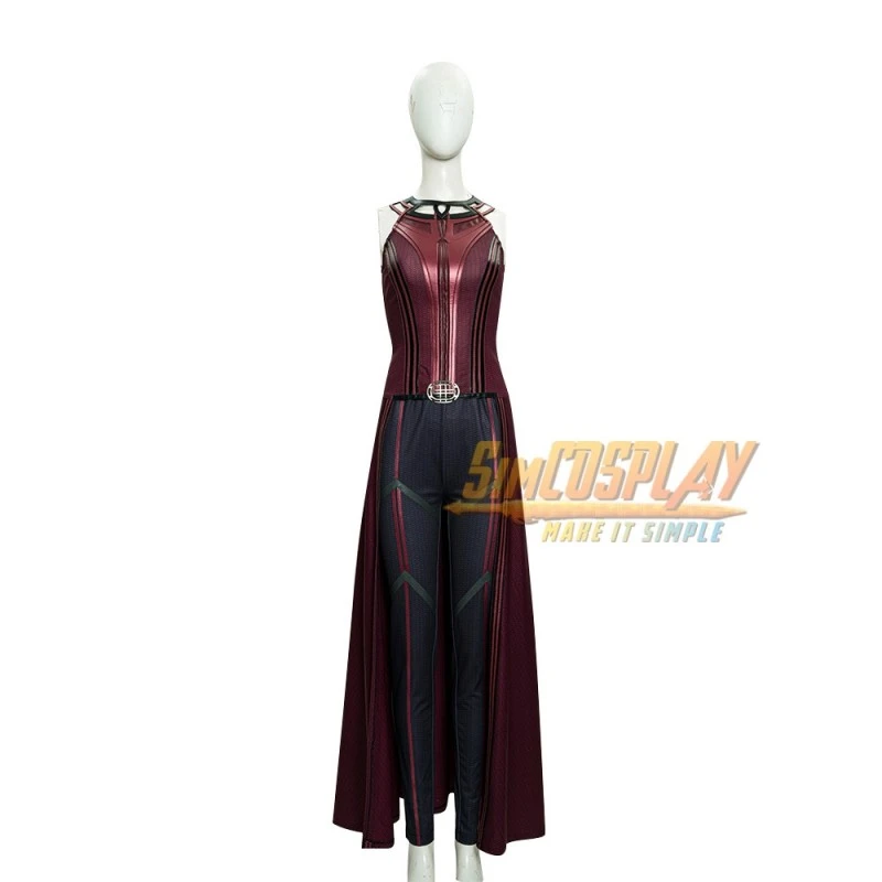 WandaVision Scarlet Witch Wanda Cosplay Costumes Top Level 17 WandaVision Scarlet Witch Wanda Cosplay Costumes Top Level - Image 17