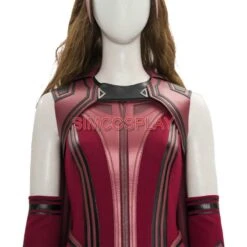 WandaVision Costume Scarlet Witch 2021 New Cosplay Suit Promotional Edition -Simcosplay Outlet Store m20210382 12