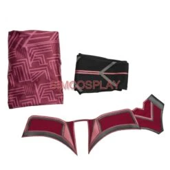 WandaVision Costume Scarlet Witch 2021 New Cosplay Suit Promotional Edition -Simcosplay Outlet Store m20210382 14