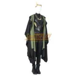 Sylvie Laufeydottir Cosplay Costume Female Variant Of Loki Suit Ver.3 28 Sylvie Laufeydottir Cosplay Costume Female Variant Of Loki Suit Ver.3 -Simcosplay Outlet Store m20220423 8