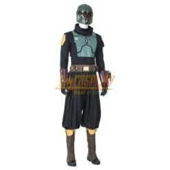 Mandalorian Boba Fett Cosplay Costumes Star Wars Cosplay Suit Top Level -Simcosplay Outlet Store m20220424 4