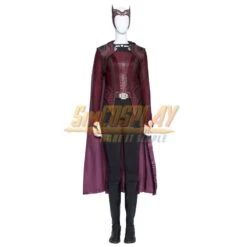 Scarlet Witch Wanda Maximoff In The Multiverse Of Madness Cosplay Costume -Simcosplay Outlet Store m20220462 1 1
