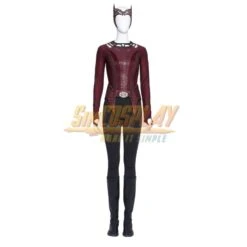 Scarlet Witch Wanda Maximoff In The Multiverse Of Madness Cosplay Costume -Simcosplay Outlet Store m20220462 5 1
