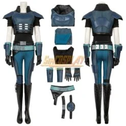 Mandalorian Cara Dune Cosplay Costume Top Level Ver.2