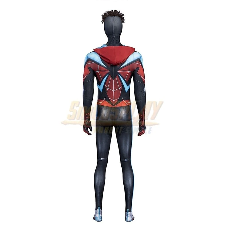 Miles Morales Evolved Suit Default Color Printed Cosplay Costume - Image 5