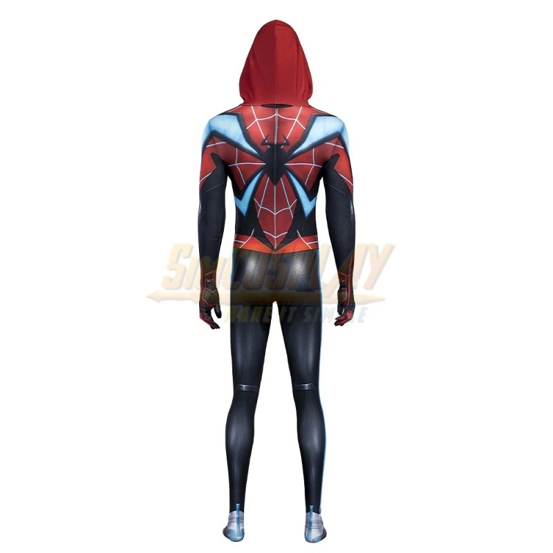 Miles Morales Evolved Suit Default Color Printed Cosplay Costume - Image 2
