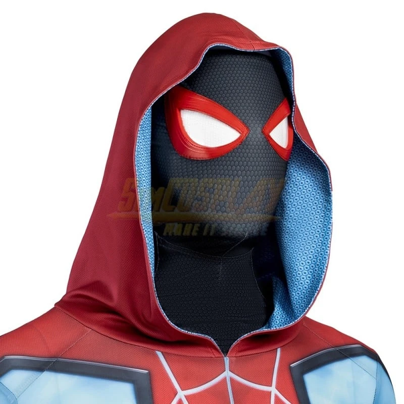 Miles Morales Evolved Suit Default Color Printed Cosplay Costume - Image 8