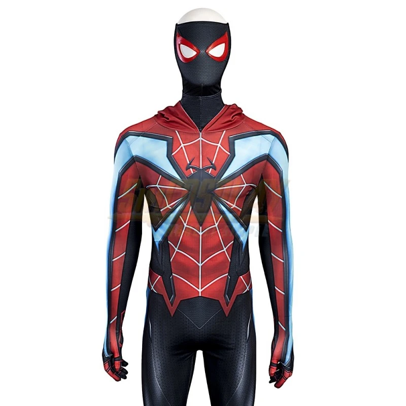 Miles Morales Evolved Suit Default Color Printed Cosplay Costume - Image 11