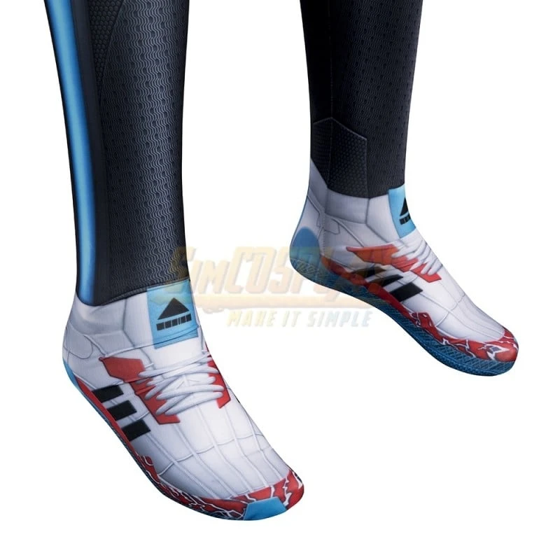 Miles Morales Evolved Suit Default Color Printed Cosplay Costume - Image 14