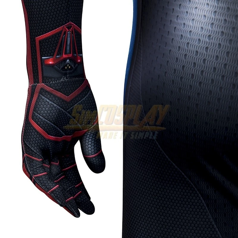 Miles Morales Evolved Suit Default Color Printed Cosplay Costume - Image 17