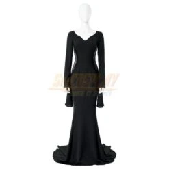 Morticia Addams Cosplay Costume Black Suit 2022 -Simcosplay Outlet Store morticia addams cosplay costume black suit 2022 1